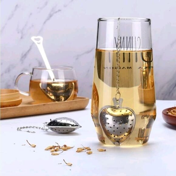 Heart Shaped Tea Filters / Infusers - Picture 4 of 6